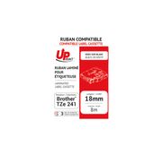 UPrint BR241 - tipo laminado - 1 cinta(s) - rollo (1,8 cm x 8 m)