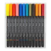 Lyra Aqua Brush Duo - Set de rotuladores de pincel y de punta fina - tinta al agua (paquete de 24)