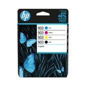 HP 903 - Paquete de 4 - negro, amarillo, cián, magenta - original - cartucho de tinta - para Officejet 69XX; Officejet Pro 69XX