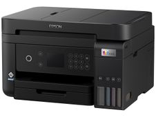 Epson EcoTank ET-3850 - Impresora multifunción - color - chorro de tinta - A4/Legal (material) - hasta 15.5 ppm (impresión) - 250 hojas - LAN, Wi-Fi