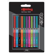 Blister 10 fineliner rotring
