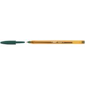 Boli bic cristal translucido punta fina verde