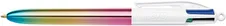 BIC 4 Couleurs Shine Gradient - Stylo à bille 4 couleurs - pastel irisé