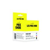 LES PRIX MINI - Cartucho compatible Epson 603 Estrella de Mar - Paquete de 5 - negro, amarillo, cian, magenta 