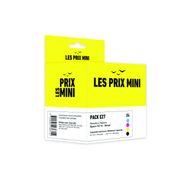 LES PRIX MINI - Cartucho compatible Epson 603 Estrella de Mar - Paquete de 4 - negro, amarillo, cian, magenta 