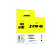 LES PRIX MINI - Cartucho compatible Epson 603 Estrella de Mar - Paquete de 4 - negro, amarillo, cian, magenta