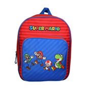 MOCHILA GUARDERIA ROJA/AZUL  SUPER MARIO 