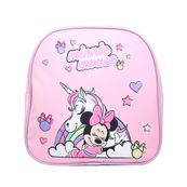 MOCHILA GUARDERIA ROSA/VIOLETA  MINNIE 24X7X24