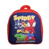 MOCHILA GUARDERIA MULTICOLOR  SPIDEY 24X7X24