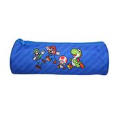 PORTATODO REDONDO AZUL/ROJO SUPER MARIO 22X7X7