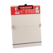 CLIPBOARD PLEGABLE A4 PLASTICO ABS BLANCO