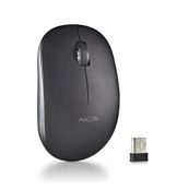 NGS Raton Inalambrico Teclas silenciosas  - negro