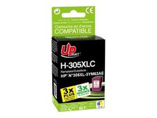 UPrint H-305XLCL - 18 ml - color (cian, magenta, amarillo) - compatible - refabricado - cartucho de tinta (alternativa para: HP 305XL) - para HP Deskjet 23XX, 27XX, 28XX, 41XX, 42XX; DeskJet Plus 41XX; ENVY 60XX, 64XX; ENVY Pro 64XX