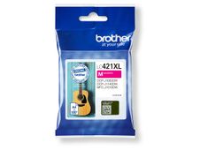 Brother LC421XLY - Alto rendimiento - amarillo - original - cartucho de tinta - para Brother DCP-J1140DW, DCP-J1800DW, MFC-J1010DW, MFC-J1012DW