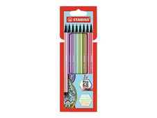 Estuche 8 stabilo pen 68 nuevos colores