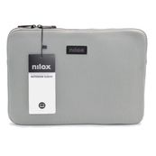 Nilox - Funda para portátil - 14.1" - gris