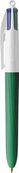 BIC 4 Colores MADERA - Bolígrafo 4 colores - cuerpo verde
