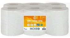 Inoveo - Pack de 6 bobinas DC- 2 pliegues - blanco