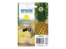 Epson 604 - 2.4 ml - amarillo - original - blíster - cartucho de tinta - para Expression Home XP-2200, 2205, 3200, 3205, 4200, 4205; WorkForce WF-2910, 2930, 2935, 2950
