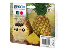 Epson 604 Multipack - Paquete de 4 - negro, amarillo, cián, magenta - original - blíster - cartucho de tinta - para Expression Home XP-2200, 2205, 3205, 4200, 4205; WorkForce WF-2910, 2930, 2935, 2950