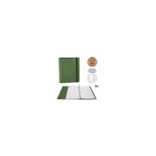 Ringbook 4 anillas 100h c/goma reciclado eco verde