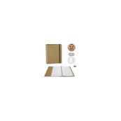 Ringbook 4 anillas 100h c/goma reciclado eco kraft