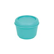 Recipiente para alimentos redondo 0.25l turquesa, serie sunset