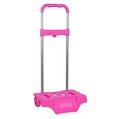 Carro portamochilas color fucsia