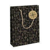 Bolsa regalo tanit kraft  26.5x14x33cm