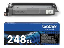 Brother TN248XLBK - Alto rendimiento - negro - original - caja - cartucho de tóner - para Brother DCP-L3520, DCP-L3560, HL-L3220, HL-L3240, HL-L8240, MFC-L3760, MFC-L8390