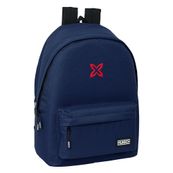 MOCHILA DOBLE PARA PORTATIL 15,6"+USB MUNICH BASICOS "MARINO"
