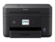 Epson WorkForce WF-2960DWF - Impresora multifunción - color - chorro de tinta - Letter A (216 x 279 mm)/A4 (210 x 297 mm) (original) - A4/Letter (material) - hasta 14 ppm (impresión) - 150 hojas - 33.6 Kbps - USB 2.0, LAN, Wi-Fi(n)