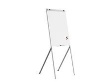 Rocada - Caballete - apoyo de pie - 680 x 1040 mm - acero - magnético - blanco, RAL 9003