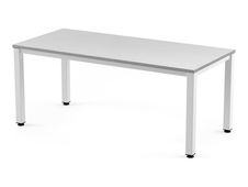 Rocada Executive - Mesa - rectangular - gris - blanco base