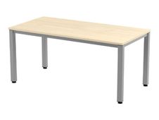 Rocada Executive - Mesa - rectangular - verde haya - aluminio base