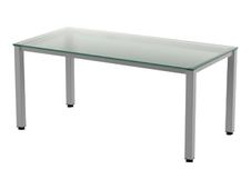 Rocada Executive - Mesa - rectangular - blanco - blanco base