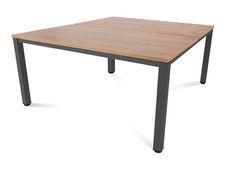 Rocada Executive - Mesa - rectangular - roble - antracita base