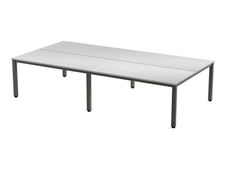 Rocada Executive - Mesa - rectangular - antracita, RAL 7015 base