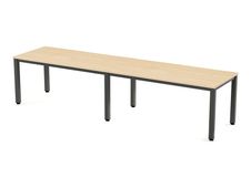 Rocada Executive - Mesa - rectangular - verde haya - antracita base