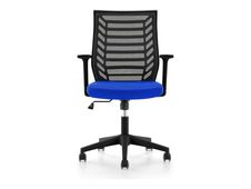 rocada Ergoline - Silla - operador - reposabrazos - forma de T - inclinación - giratorio - metal - azul, epoxy gray