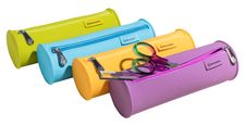 Estuche redondo silicona POP'NCO. Colores surtidos