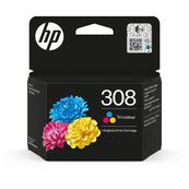 HP 308 - Cián, magenta, amarillo - original - caja - cartucho de tinta