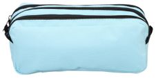 Estuche escolar Maxi School 3 compartimentos Azul claro
