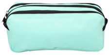 Estuche escolar Maxi School 3 compartimentos Verde pastel