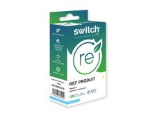 Switch RE - 24 ml - amarillo - compatible - caja para colgar - refabricado - cartucho de tinta (alternativa para: HP F6U18AE)