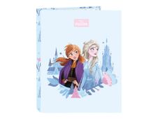 SAFTA Frozen - Archivador de anillas - ancho de la espina: 40 mm - para 265 x 330 mm - Ice magic