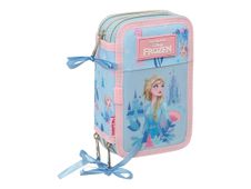 SAFTA - Portalápices - triple, 37 pcs - Frozen "Ice Magic"
