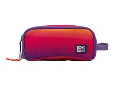 estuche kangoo gradient 3 cremalleras - sunset