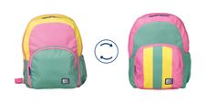 mochila reversible - modelo bubblegum