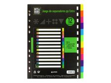 Grafoplas BITS&BOBS - Separador - 12 piezas - para A4 (210 x 297 mm)